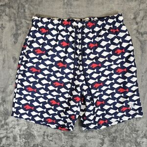 Us Polo Assn. Angry Fish Swim Trunks Shorts Size Medium